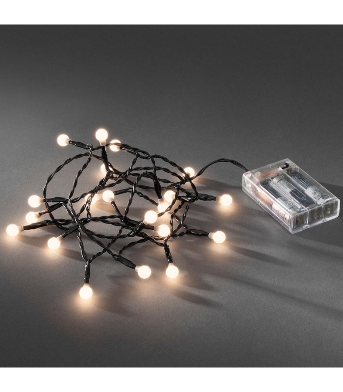 TD® Guirlande Lumineuse LED à Piles,20M 200 LEDs 8 Modes Avec